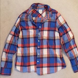 Perfect Fit J. Crew Flannel Shirt